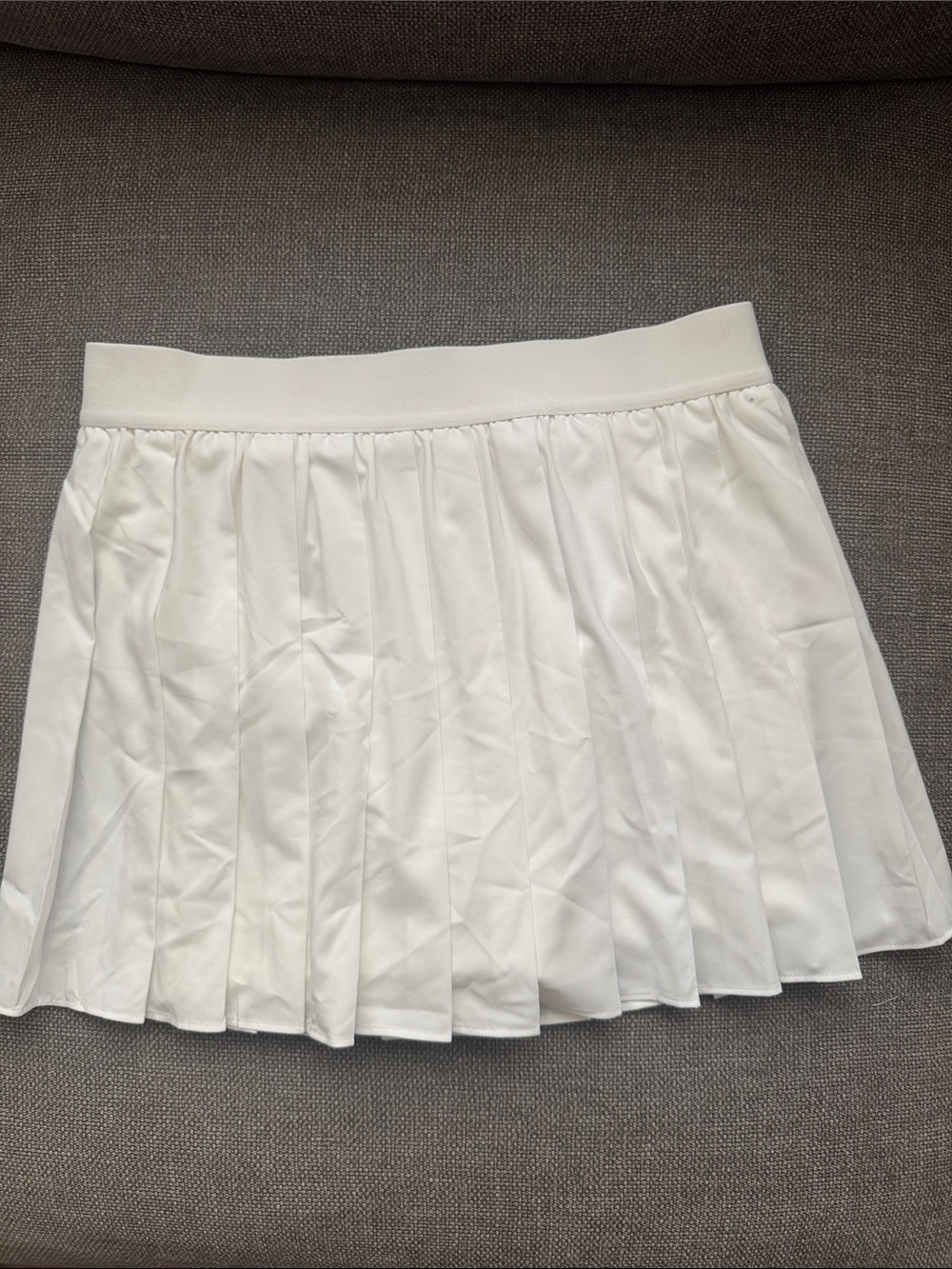 Oysho Women's White Pleated Tennis Skirt size XS